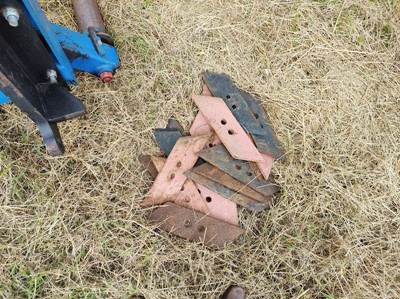 Lot 180b - Plough Parts