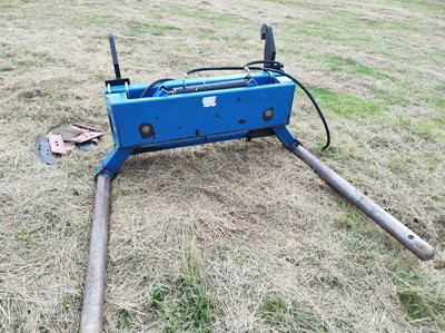Lot 180a - Albutt Bale Grab with rollers