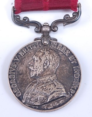 Lot 86 - An Army Meritorious Service medal, George V....