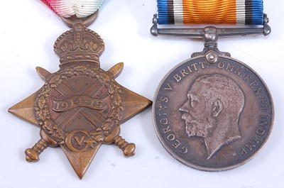 Lot 32 - A WW I 1914-15 Star, naming K. 9849 W. GWYER....