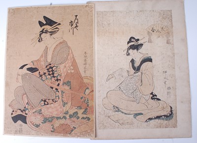 Lot 2475 - Hishikawa Ryukoku (Shungyōsai) (early C19th) –...
