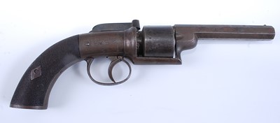 Lot 142 - A 19th century transitional bar hammer action...