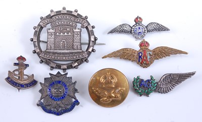 Lot 49 - A late Victorian silver brooch for the Suffolk...