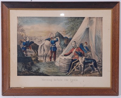 Lot 63 - Morning before the battle and Evening after...