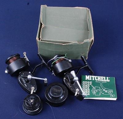 Lot 343 - A Garcia Mitchell 300 left hand fixed spool...