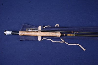 Lot 346 - A Hardy "Hardygraphite" #7/8 9'3" carbon fly...