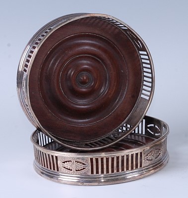Lot 2272 - * A pair of George III neo-classical silver...