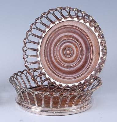 Lot 2273 - * A pair of mid-19th century silver plated...