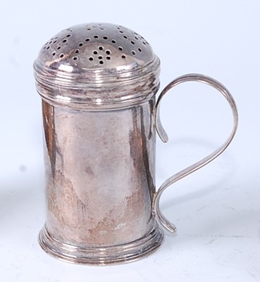 Lot 2133 - * A mid-18th century silver sugar caster,...