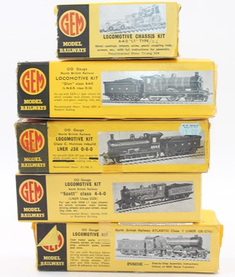 Lot 428 - GEM NBR kits - C9/C10 4-4-2, D29 4-4-0, D34...