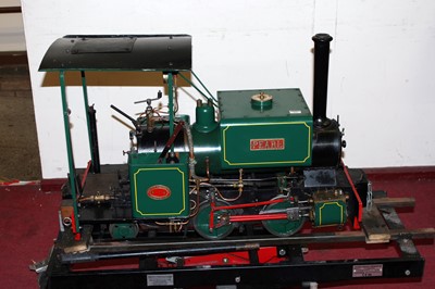 Lot 4 - Maxitrak 7 1/4 inch gauge Live Steam "Pearl"...