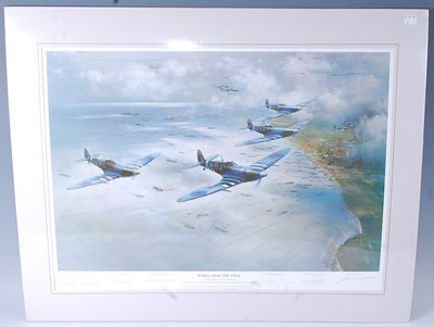 Lot 123 - After Frank Wooton (1911-1998), D-Day June 6th...