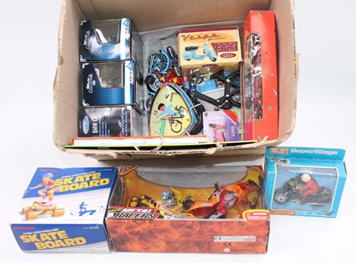 Lot 922 - A group of bike, motorbike and moped themed...