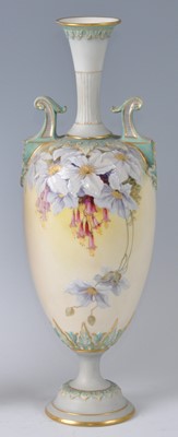 Lot 2031 - A late Victorian Royal Worcester porcelain...