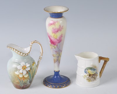 Lot 2042 - A George V Royal Worcester porcelain specimen...