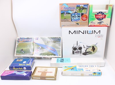 Lot 1412 - 1 box of mixed radio control items and some...