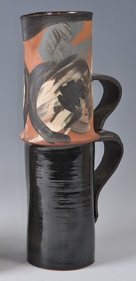 Lot 158 - Berthe Wallis (1936-2019) - a large terracotta...