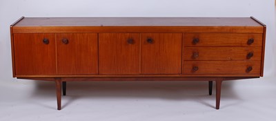 Lot 529 - A 1960s teak long sideboard by Stonehill...