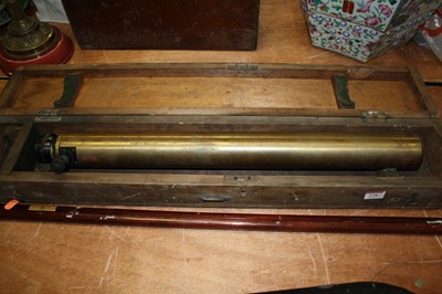 Lot 580 - An early 20th century Ross of London brass...