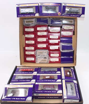 Lot 454 - 40 various boxed Dapol 00 Gauge wagons, mixed...