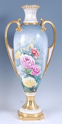 Lot 2061 - A contemporary Spode porcelain tall vase after...