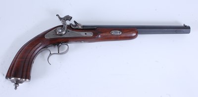 Lot 195 - A deactivated Italian Artax .44 calibre black...