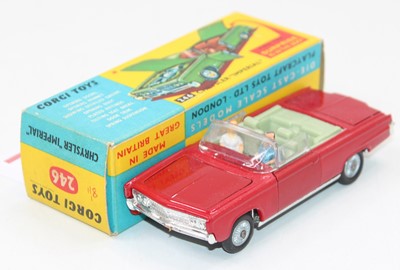 Lot 2012 - A Corgi Toys No. 246 Chrysler Imperial...