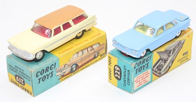 Lot 2016 - A Corgi Toys boxed diecast group, two examples...