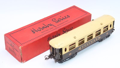 Lot 222 - 1927 Hornby No.2 Pullman coach, brown & cream,...