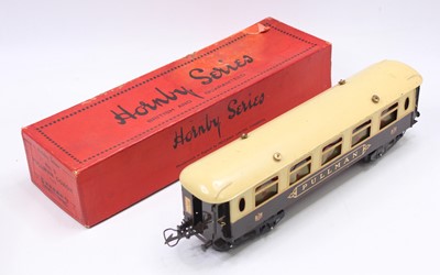 Lot 223 - 1927 Hornby No.2 Pullman coach, brown & cream,...