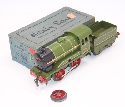 Lot 227 - 1931-6 Hornby No.0 0-4-0 loco & tender,...