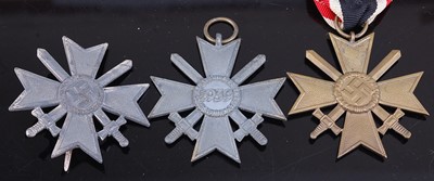 Lot 125 - A German War Merit Cross 1st Class, in zinc...