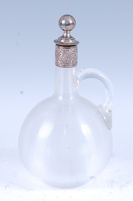 Lot 2213 - * A 19th century silver mounted and threaded...