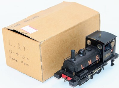 Lot 252 - Sevenscale Models 0 gauge, L&Y/LMS 0-4-0 Pug...
