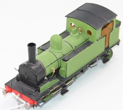 Lot 254 - Kit built 0-4-2, 02 class tank loco LSWR green...