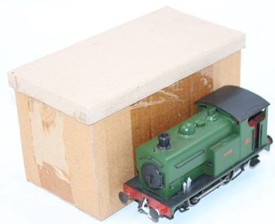 Lot 267 - Probably kit built 0 gauge 0-4-0 industrial...