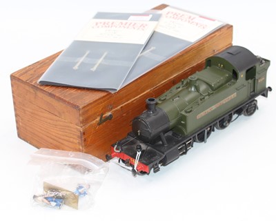 Lot 268 - Kit built 0 gauge GWR 2-6-2 55xx tank loco...
