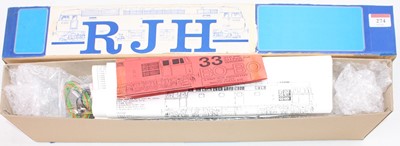 Lot 274 - RJH Model Railways Ltd 0 gauge kit for Class...