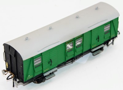 Lot 280 - Southern Railway 0 gauge Utility 4-wheeled van,...