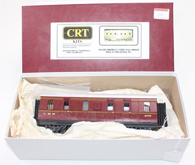 Lot 283 - CRT 0 gauge Kits, RC/226 LMS/BR31 ft corridor...
