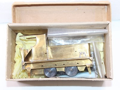 Lot 299 - Unidentified make 0 gauge brass partly...