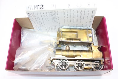 Lot 307 - Partly completed etched brass kit to build O...