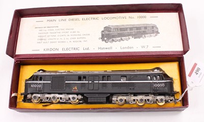 Lot 490 - Kirdon diesel electric loco no.10000 for...
