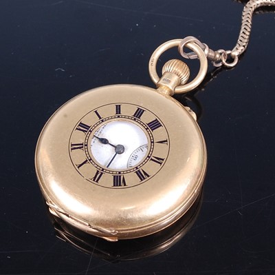 Lot 2381 - J W Wilson of Bury St Edmunds - a gent's 18ct...