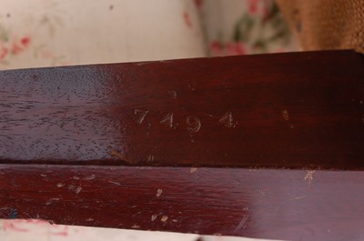 Lot 2642 - A pair of Howard & Sons Ltd mahogany framed...