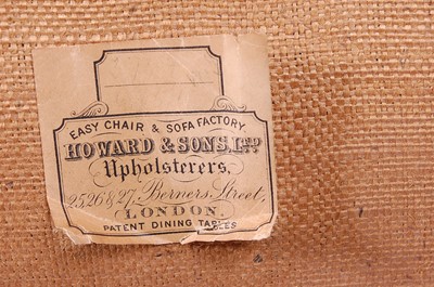 Lot 2642 - A pair of Howard & Sons Ltd mahogany framed...