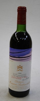 Lot 1015 - Château Mouton Rothschild, 1980, Pauillac, one...