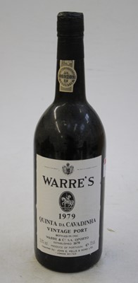 Lot 1316 - Warre's Quinta da Cavadinha vintage port, 1979,...