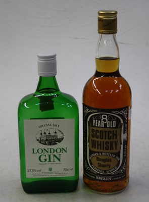 Lot 1417 - An eight year old Scotch whisky blended and...