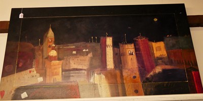 Lot 1004 - Contemporary furnishing canvas print 80x150cm
